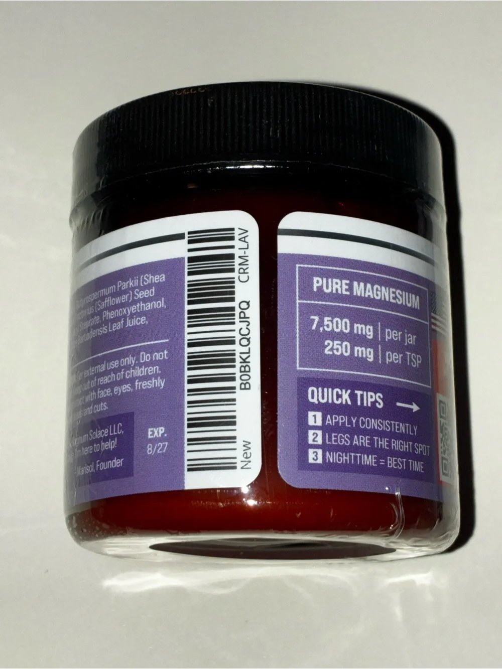 N/A nighttime magnesium